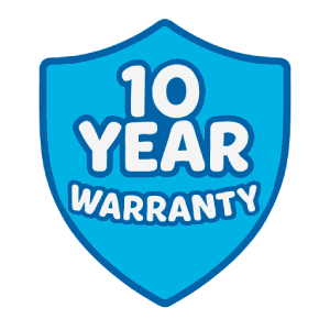 10 Year Warranty