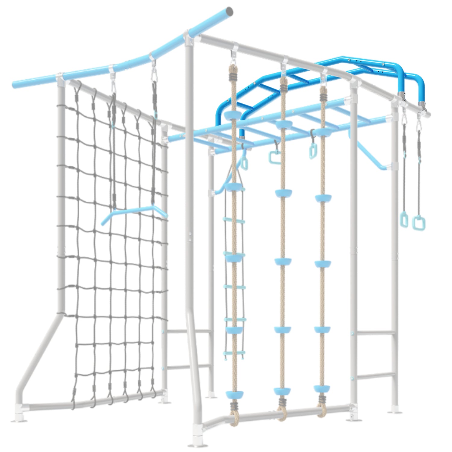 Monkey Bridge for Monkey Bars | Monkey Bar Accessories - Growplay