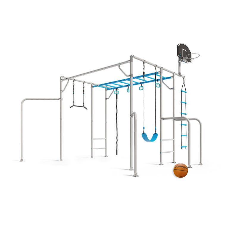 Growplay Large monkey bars frame in blue