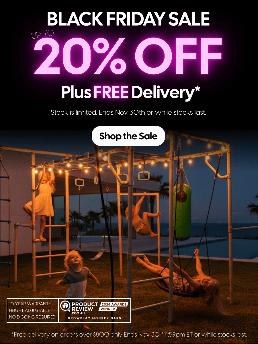 Growplay Monkey Bars Black Friday