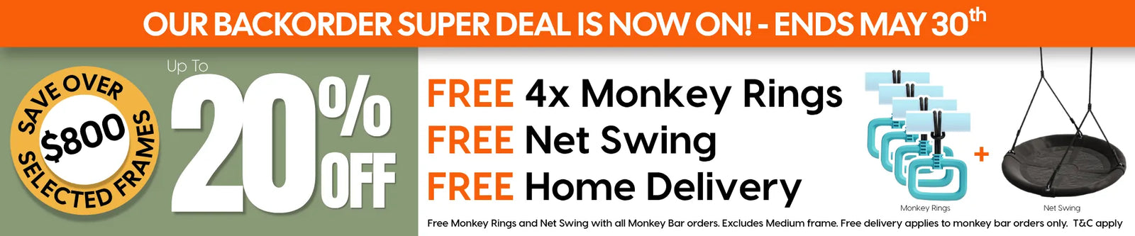 Growplay Monkey Bars USA