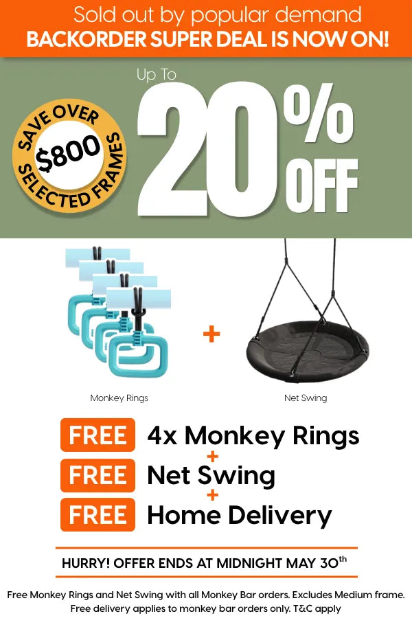 Growplay Monkey Bars USA